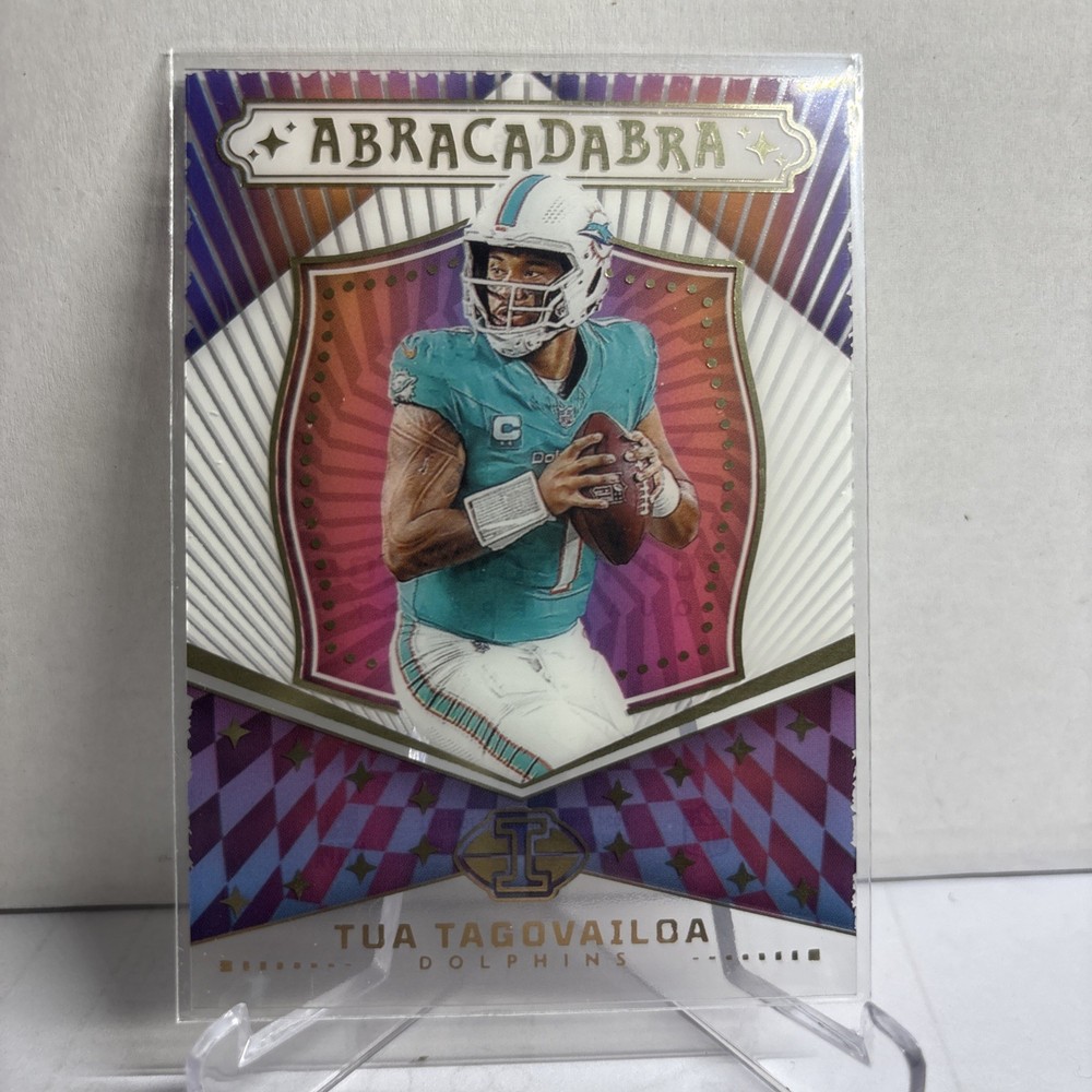 Tua Tagovailoa #6 2024 Panini Illusions - Abracadabra-image