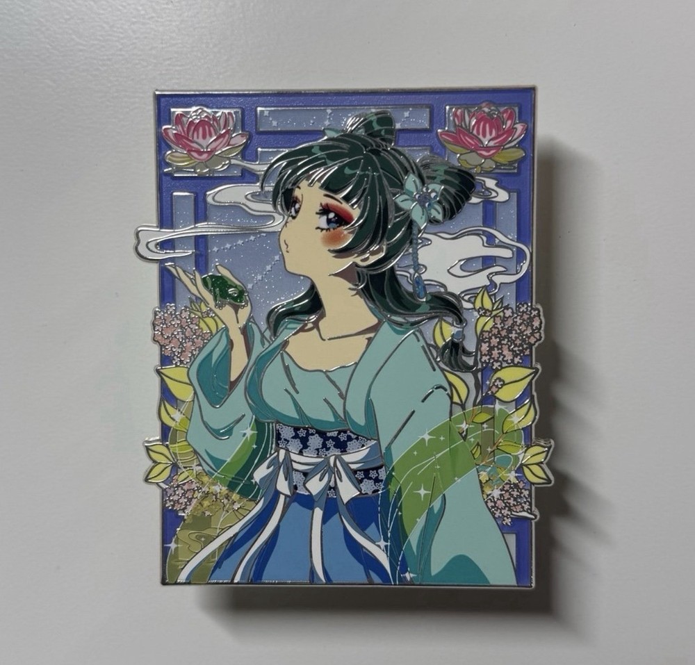 The Apothecary Diaries Froggy Maomao Enamel Pin Riot Rose Pins