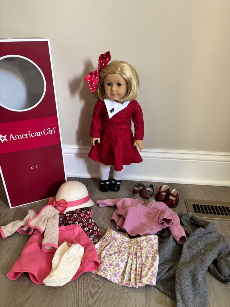 American Girl Doll Kit Kittredge Retired 2008 New With Outfit and Original Box