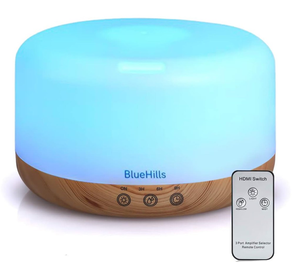 Premium 1000 ML XL Essential Oil Diffuser Aromatherapy Humidifier with Remote...