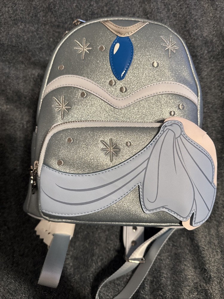 Disney Princess and the Frog Tiana Blue Dress Loungefly Mini Backpack