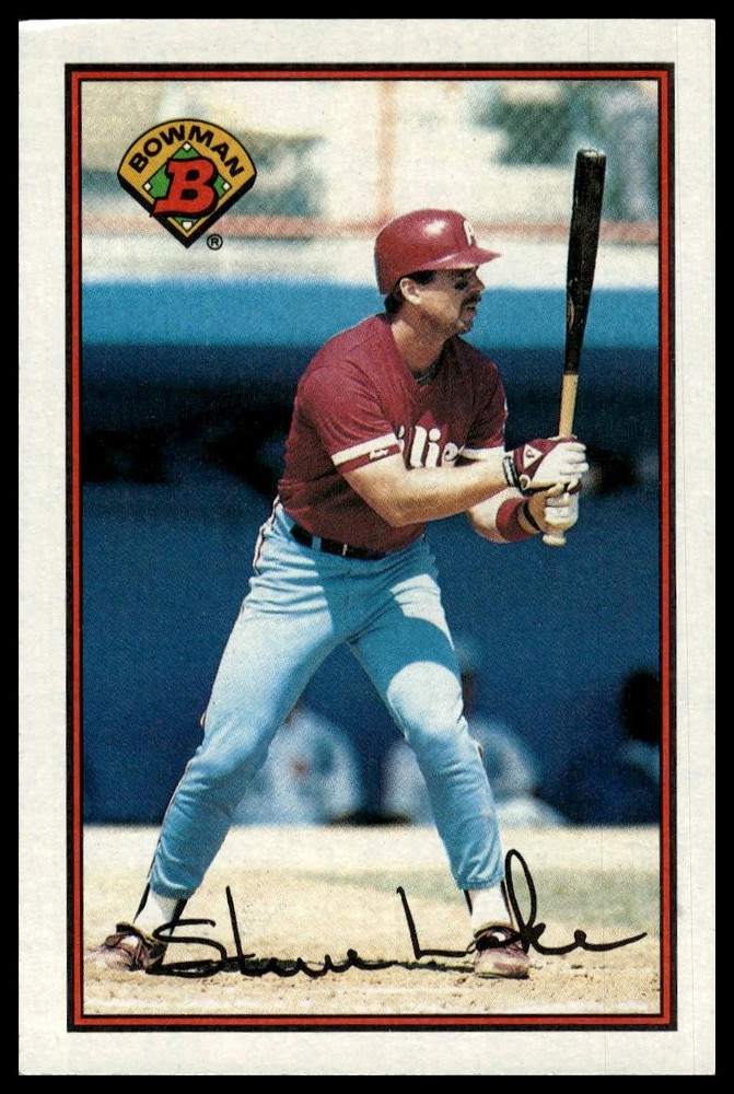 1989 Bowman #399 Steve Lake