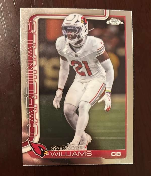 2025 Topps Chrome #6 Garrett Williams