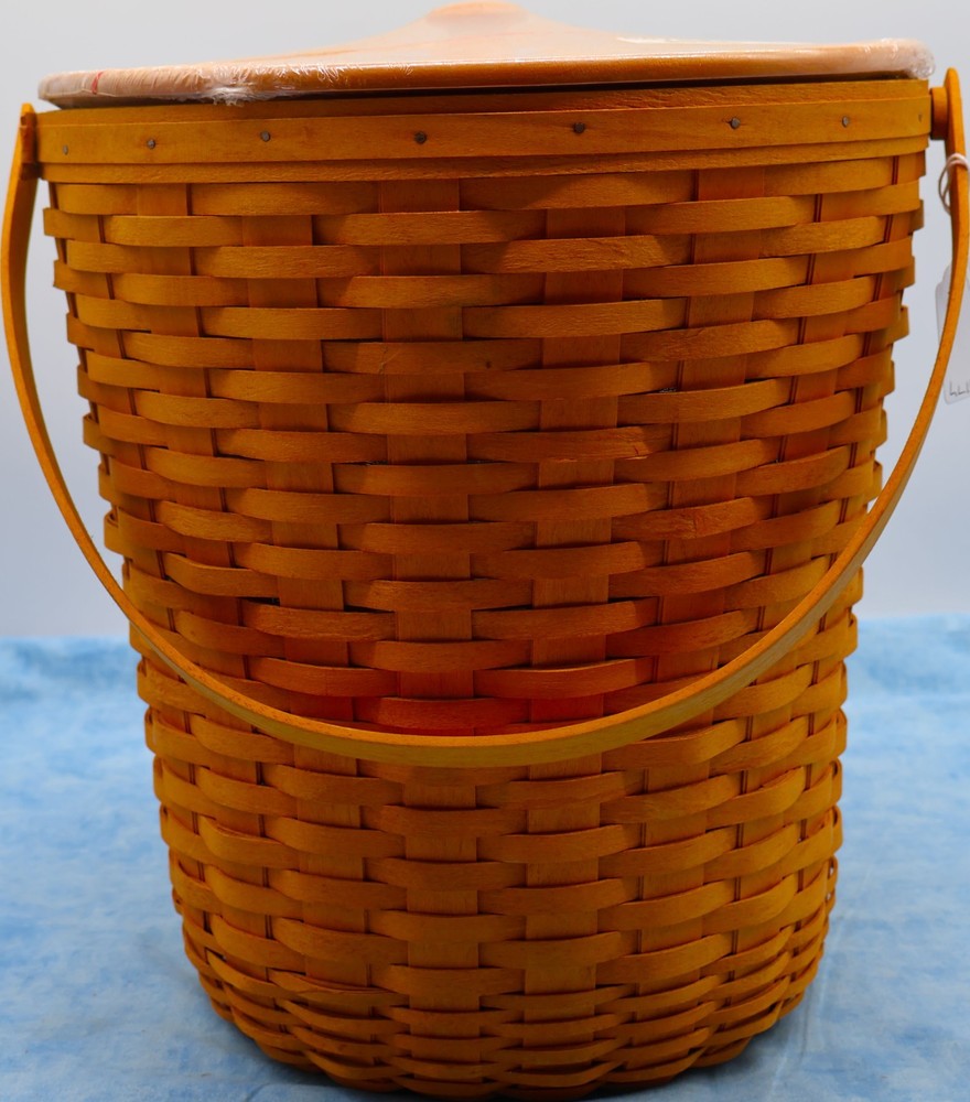 Longaberger 1999 Banker's Waste Basket Lid Protector 50733 41017