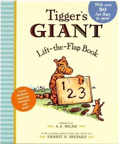 Tigger's Giant Lift the Flap (Winnie-the-Pooh) by Milne, A. A., Acceptable Book