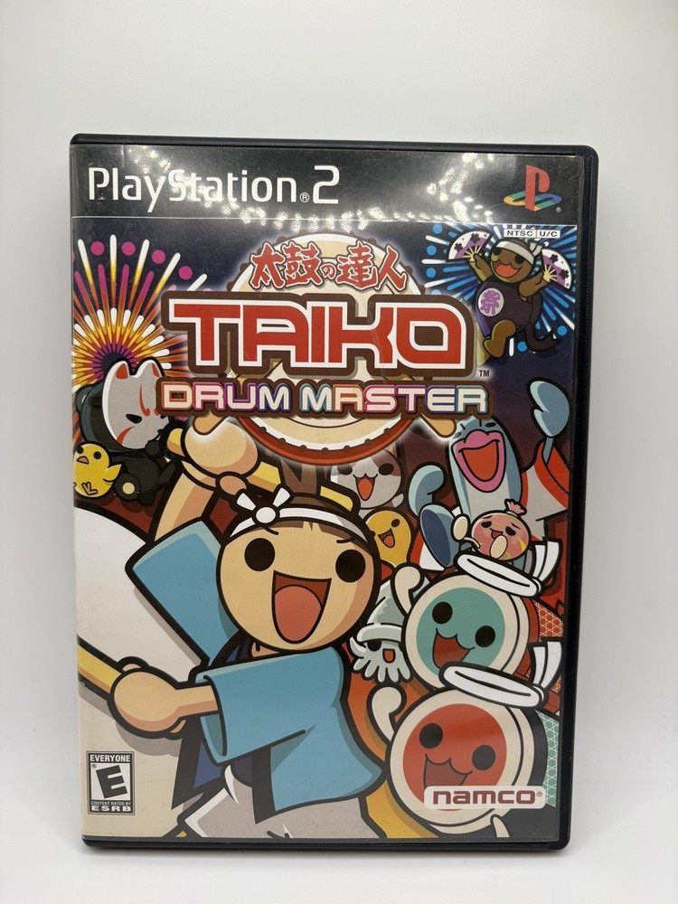 Taiko Drum Master PS2 PlayStation 2 Complete W/ Manual CIB