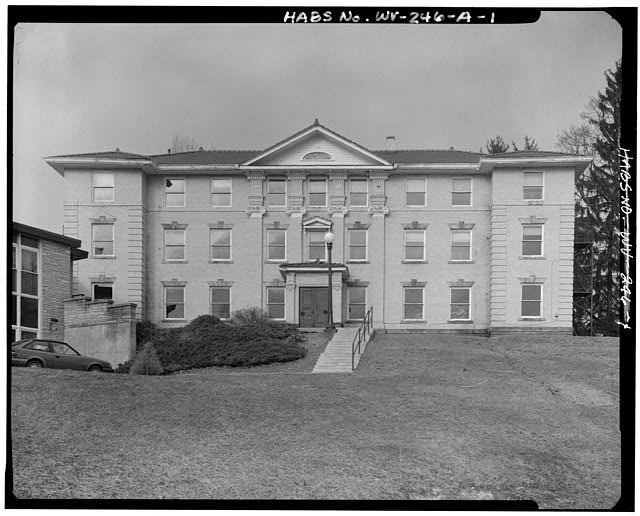 Alderson-Broaddus College, Whitescarver Hall, West side U.S. 119/250, North