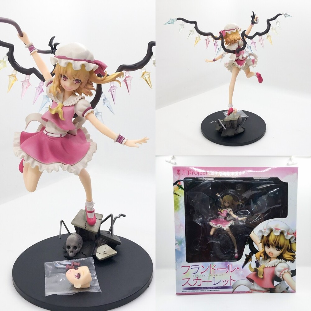 Touhou Project: Devil's Sister Flandre Scarlet 1/8 Figure Pink Ver. Model Toy 9