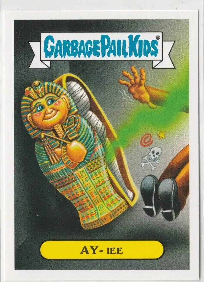 Garbage Pail Kids GPK 2016 Prime Slime Trashy TV Ay-iee #4b Card