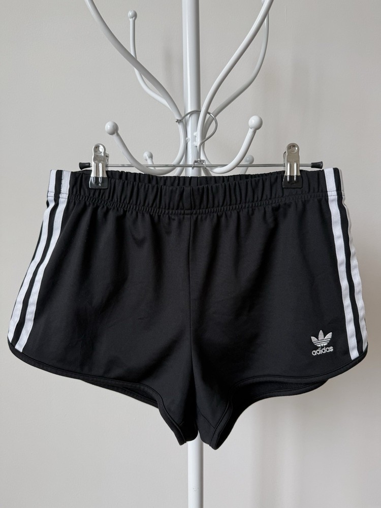 Adidas 3-Stripes Black Shorts Women’s Size S
