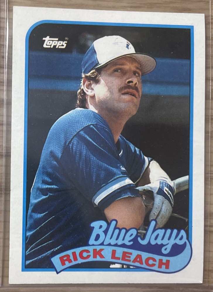 1989 Topps - Rick Leach #682
