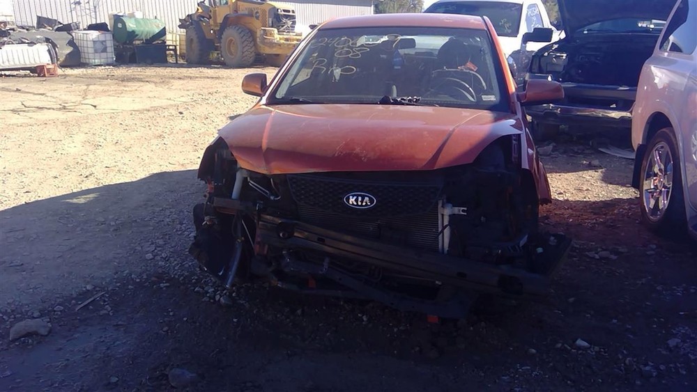 Used Engine Cooling Fan Motor fits: 2008 Kia Rio Fan Assembly w/AC condenser RH