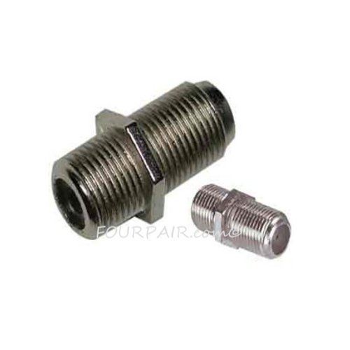F Type Coax Female to Female Coupler Adapter for RG59 RG6 Cables