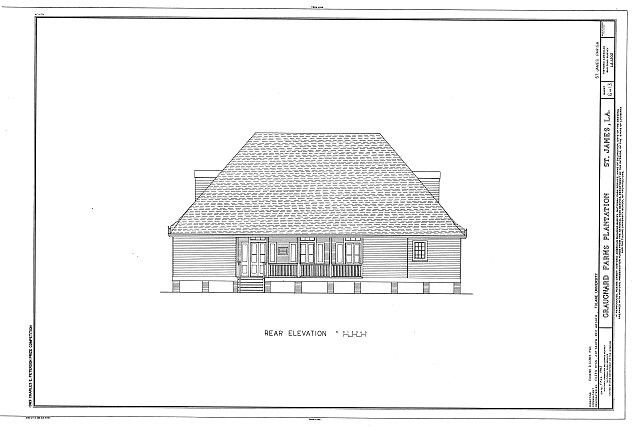 Graugnard Farms Plantation,Saint James,St. James Parish,LA,Louisiana,HABS,5