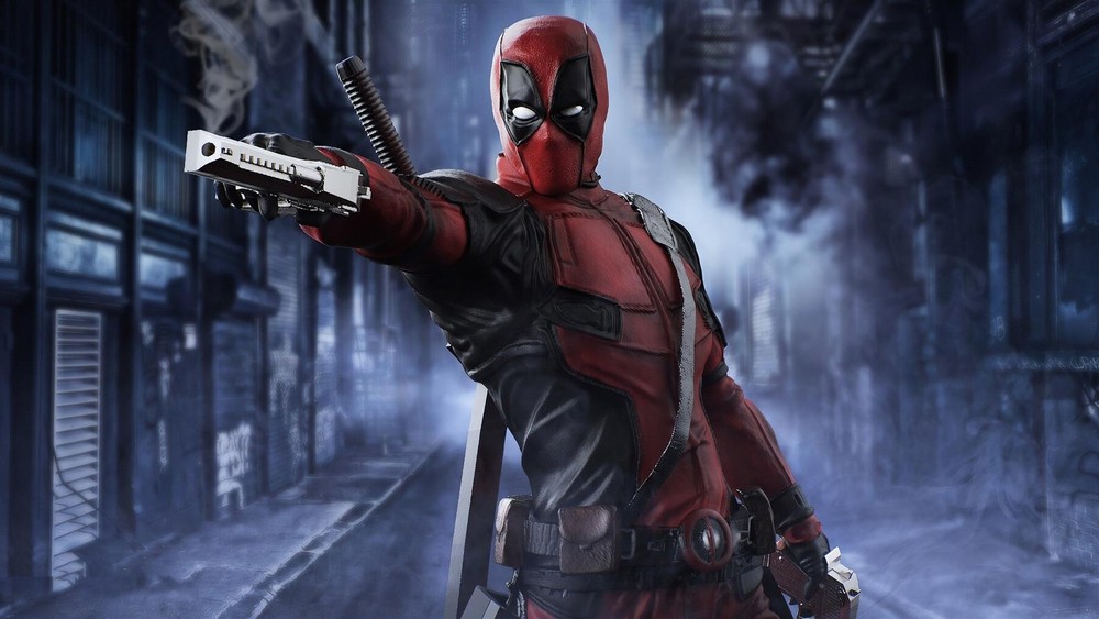 Deadpool Metal Art Print Comics Poster 8in x 12in Lot Up