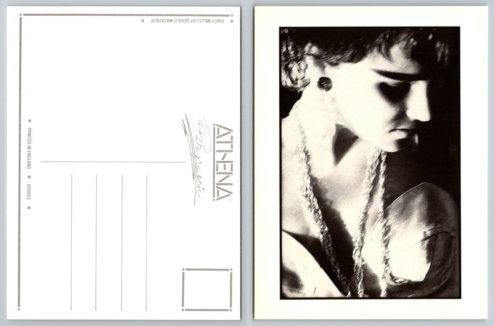 Athena Postcard Tracy Mills by Gerald Mackenzie Photographic Portrait