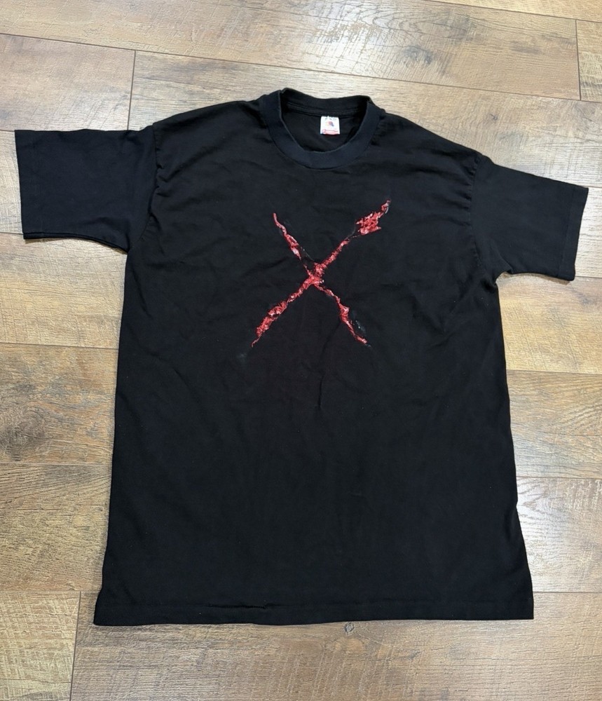 Vintage 1995 Hexen Video Game Promo Tee Large Black Made In USA 90s DOOM