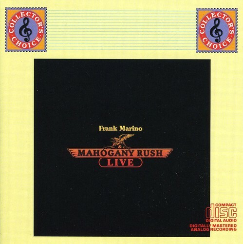 Frank Marino and Mahogany Rush-Live by Marino, Frank (CD, 2008)