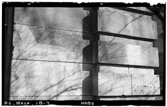 Washington DC 1939 U.S. Capitol Gatehouses Detail of Coigns Constitution Ave