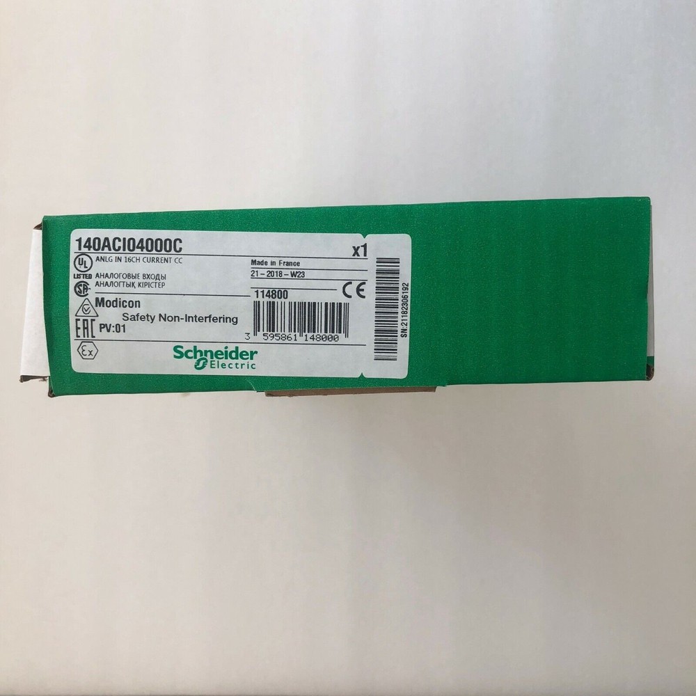 140ACI04000C PLC Analog Input Module New In Box Expedited Shipping #F22