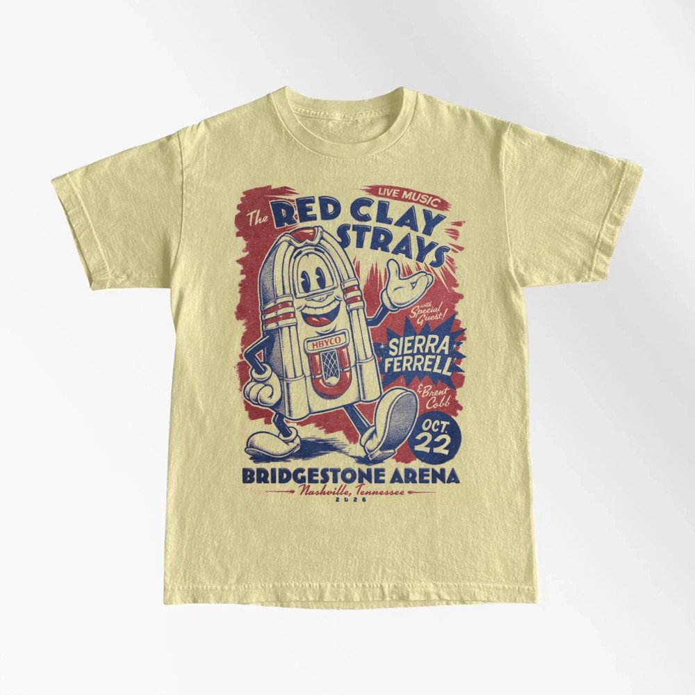 The Red Clay Strays 2026 Tour Shirt Fan Gift S-5Xl