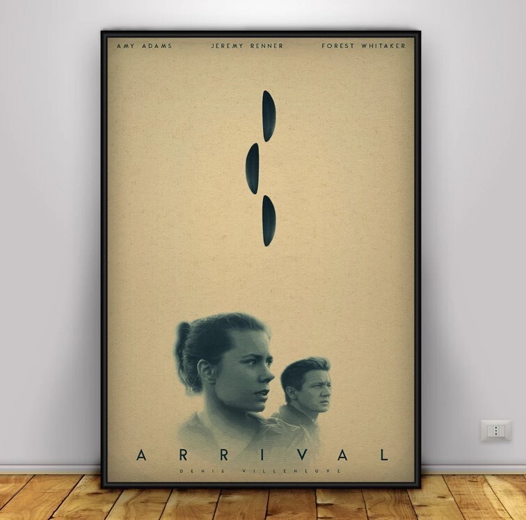 Arrival Poster | Wall Art | Wall Prints | Home Decor | Kraft Paper Print 9