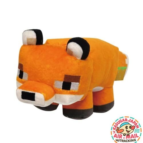 K Company Minecraft Collection Plush Fox fm Japan w/Tracking
