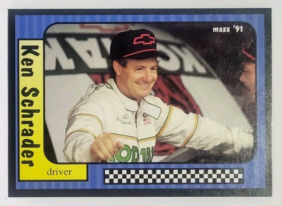 1991 Maxx NASCAR #25 Ken Schrader