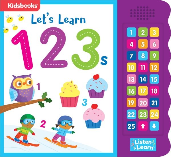 27-button Sound Book Let's Learn 123s, Hardcover by Publishing, Kidsbooks (ED...