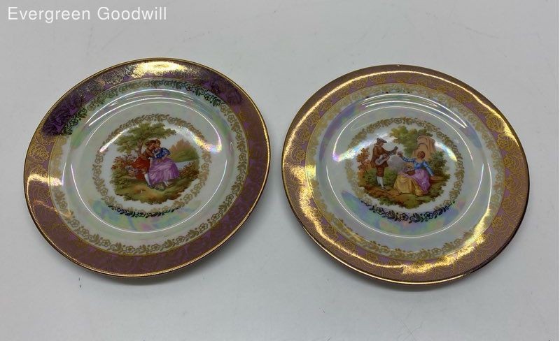 Vintage Bavaria Collector Plates 6.5