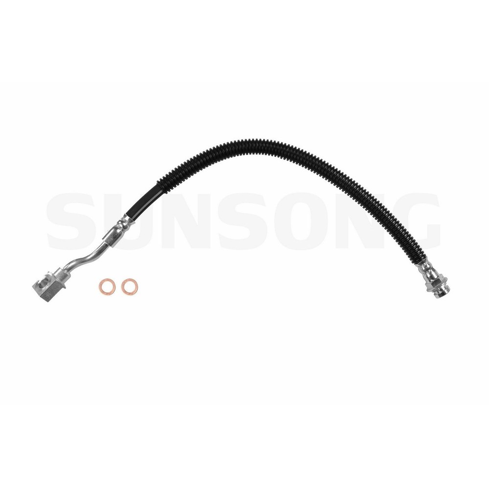 Sunsong 2202918 Brake Hydraulic Hose For Select 00-07 Chevrolet GMC Models