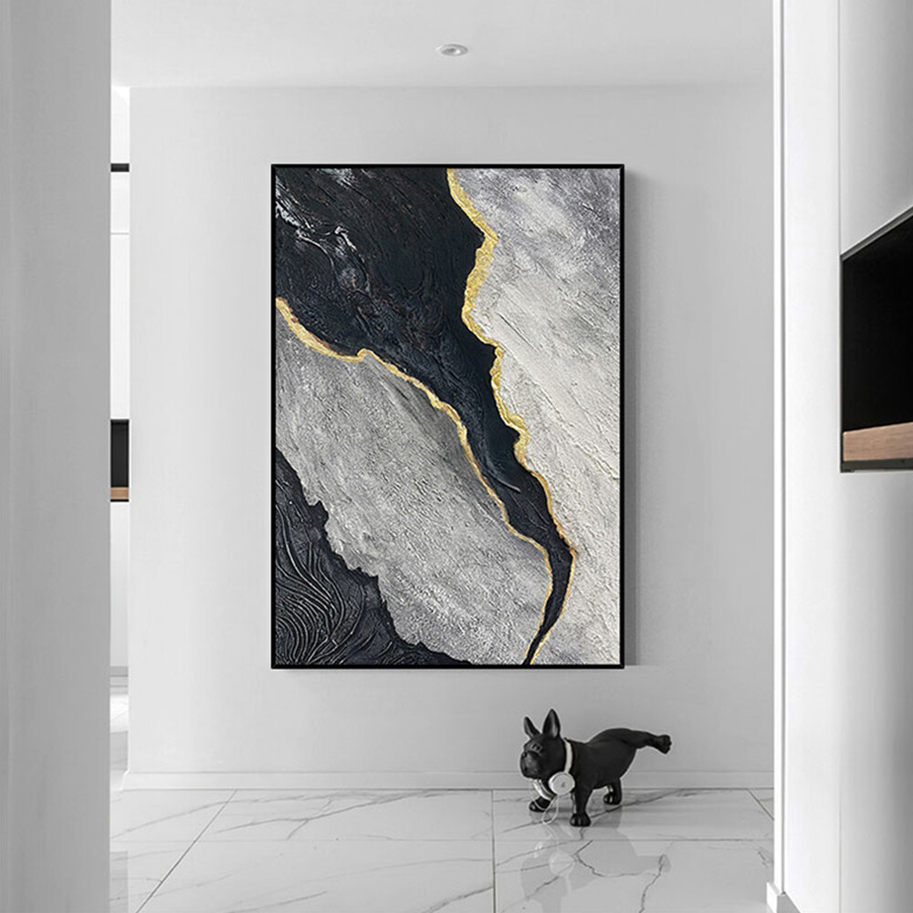 Modern Home Decoration Wall Art Abstract Oil Painting Handmade Artwork On Canvas