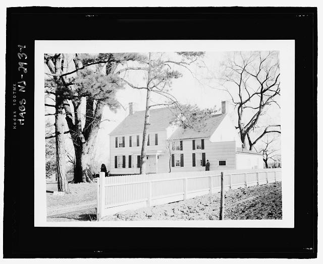 John Van Doren House,Millstone,Somerset County,NJ,New Jersey,HABS,Home,Survey,8