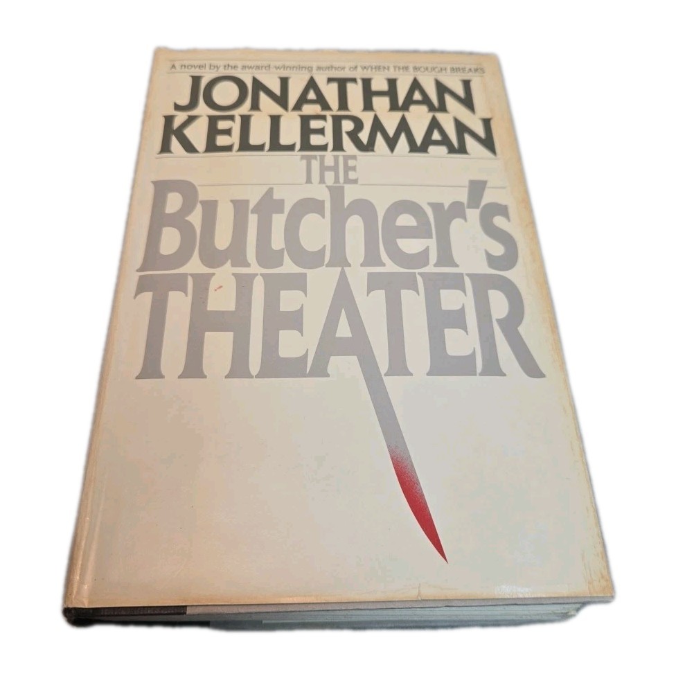 The Butcher's Theater,by Jonathan Kellerman (1988, Hardcover, Book Club Edition)