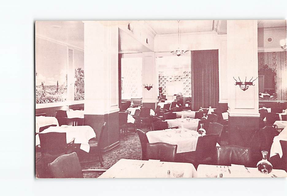 Postcard Marzetti's Restaurant 16 East Broad Street Columbus 15 Ohio USA America