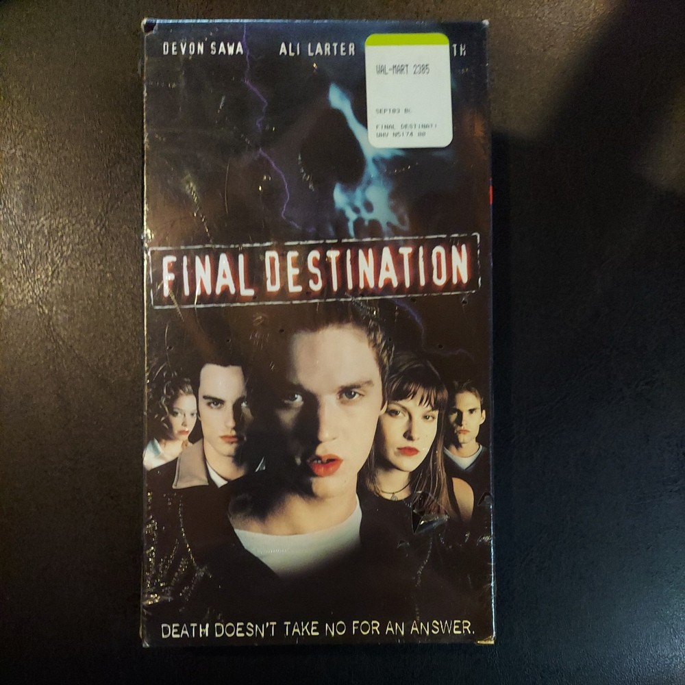 Final Destination (VHS 2000) Sealed