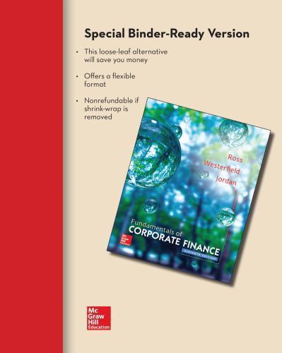 Fundamentals of Corporate Finance, 11th Edition (The Mcgraw-hill/Irwin Series in