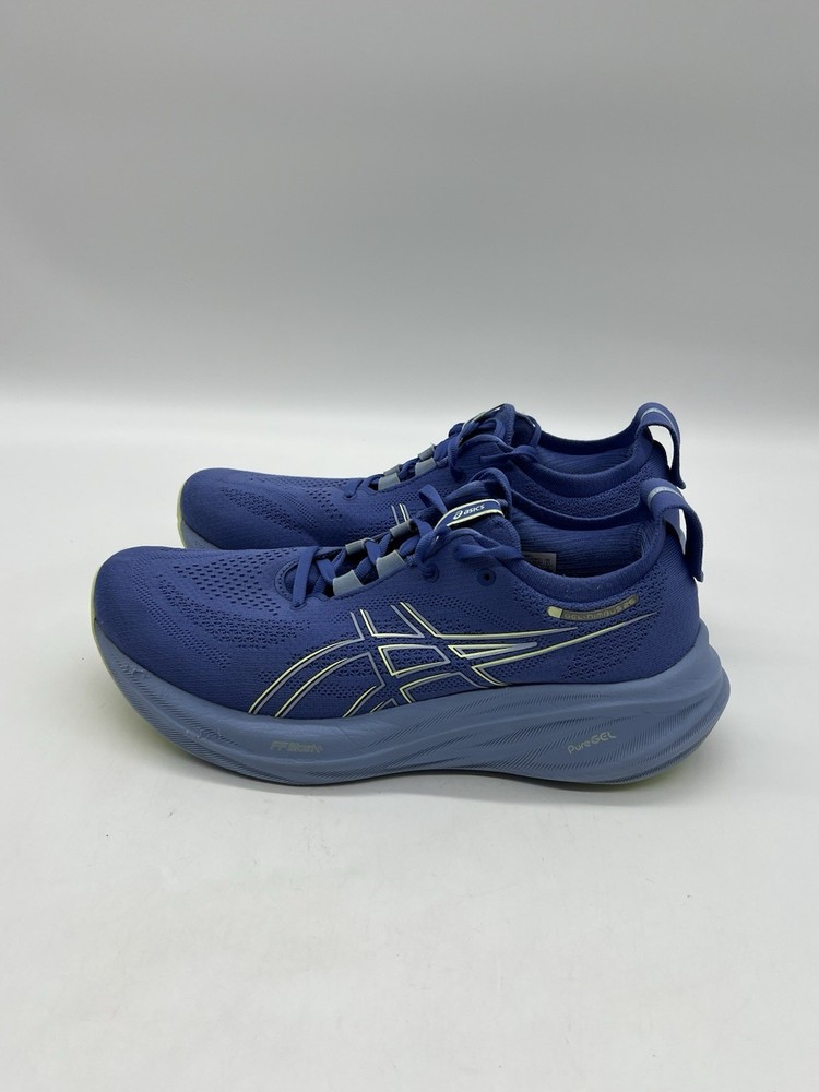Asics Gel Nimbus 26 Women Sz 11 Sapphire Light Blue' Running Athletic Shoes.