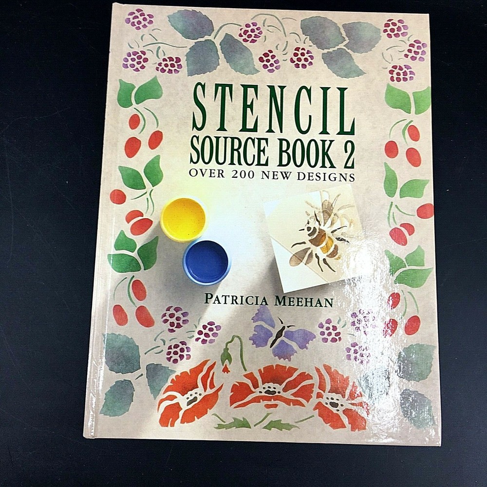 Patricia Meehan: STENCIL SOURCE BOOK  (1995, Hardcover) - 1st US