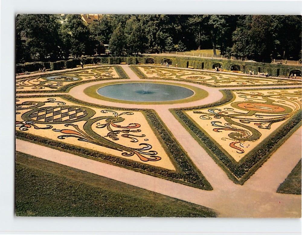 Postcard Blühendes Barock Ludwigsburg Germany