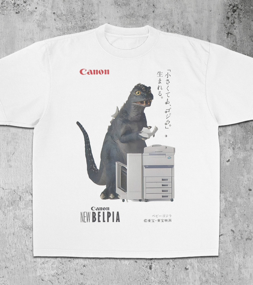 Godzilla T-Shirt Vintage Kaiju Graphic Tee Unisex S-5XL