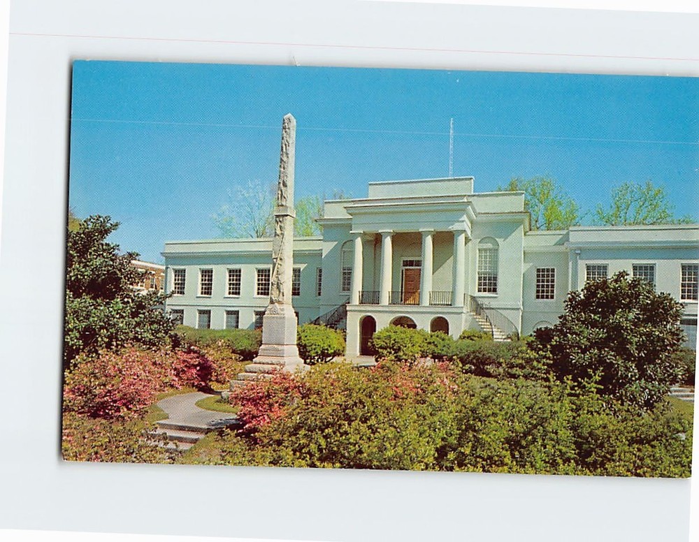 Postcard Colleton County Courthouse Walterboro South Carolina USA
