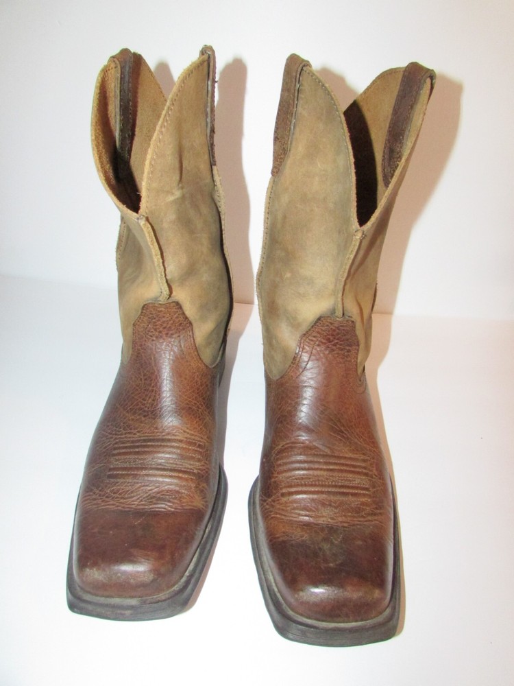 Ariat Mens Rambler Recon Bomber Western Square Toe Work Boot Size 10.5D