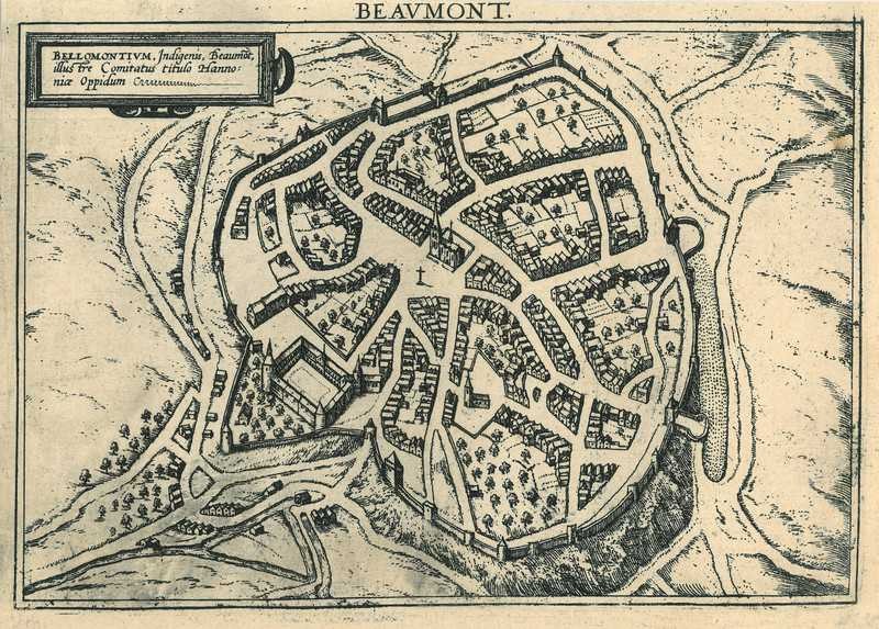 City map of Beaumont
