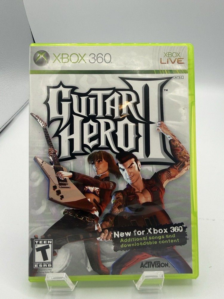 Guitar Hero II 2 (Microsoft Xbox 360, 2007)