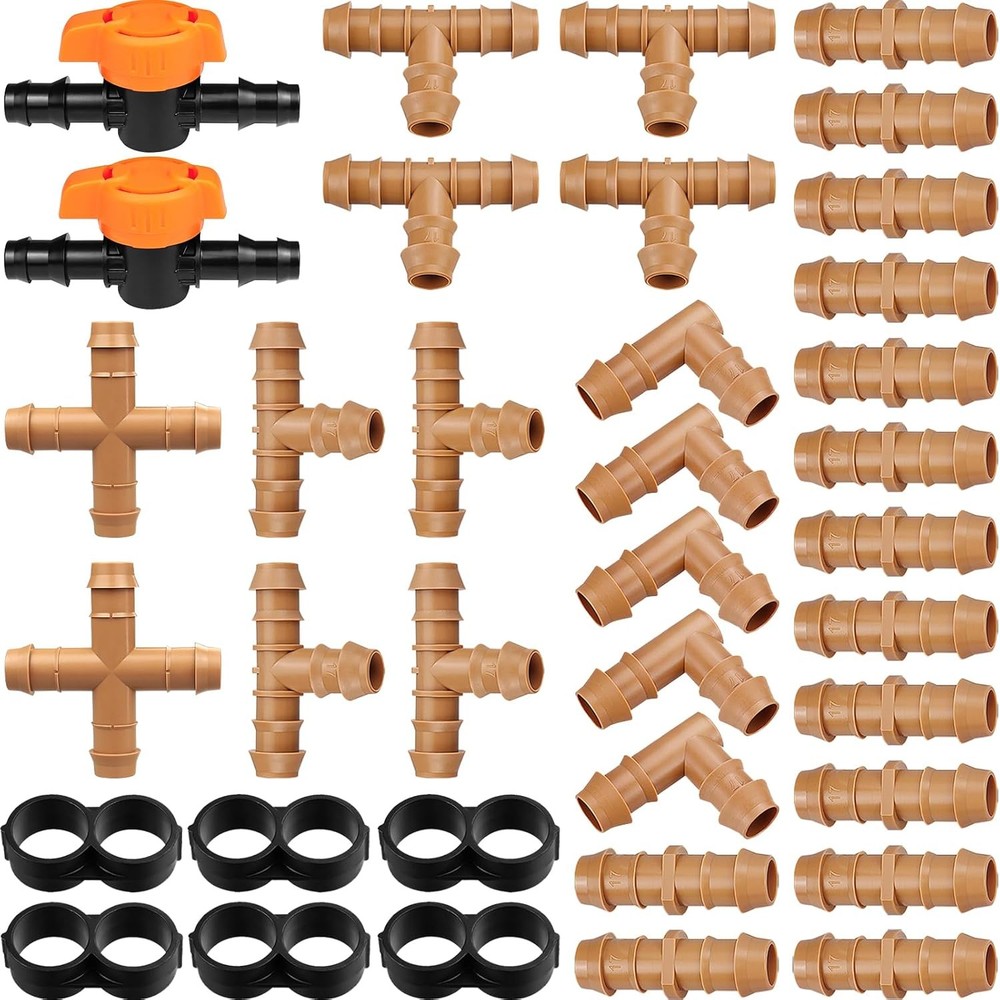 Drip Irrigation Fittings Kit for 1/2