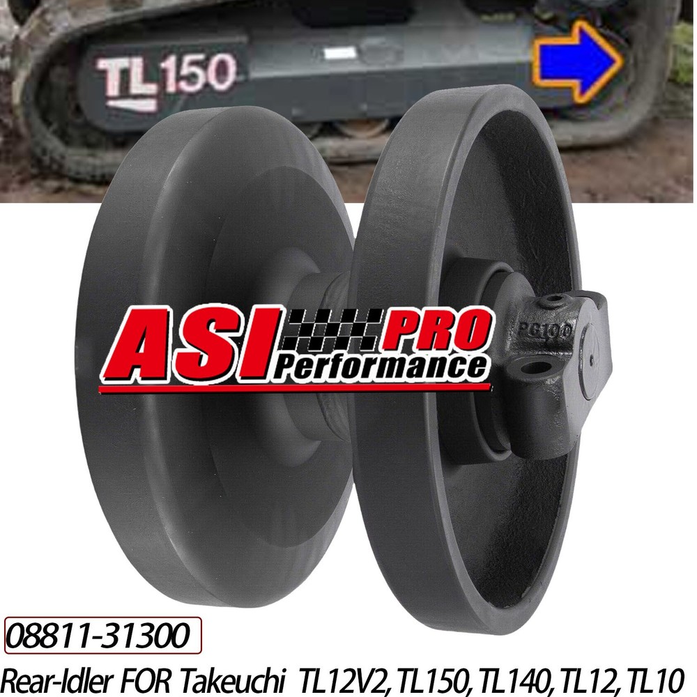 Rear Idler for Mustang MTL20/25  Gehl CTL70,75 Takeuchi TL10/TL140#08811-31300