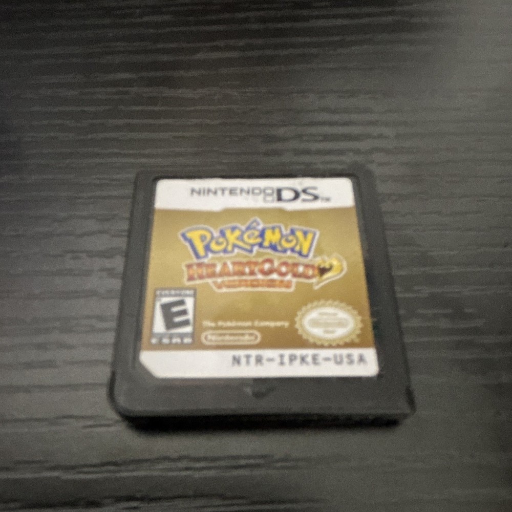 Pokémon HeartGold Version Nintendo DS (Authentic, Tested and Working) Cart Only