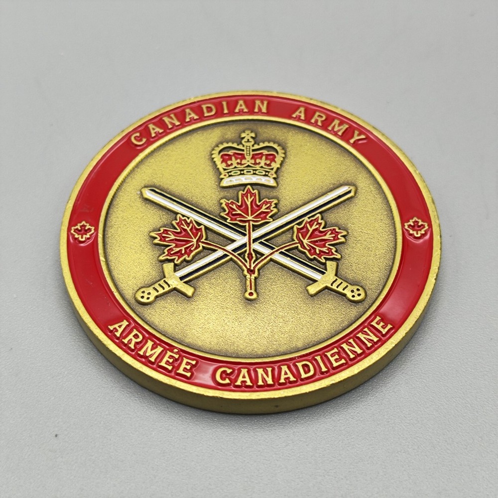 Canadian Army Veteran Challenge Coin Ancien Combattant Collectible