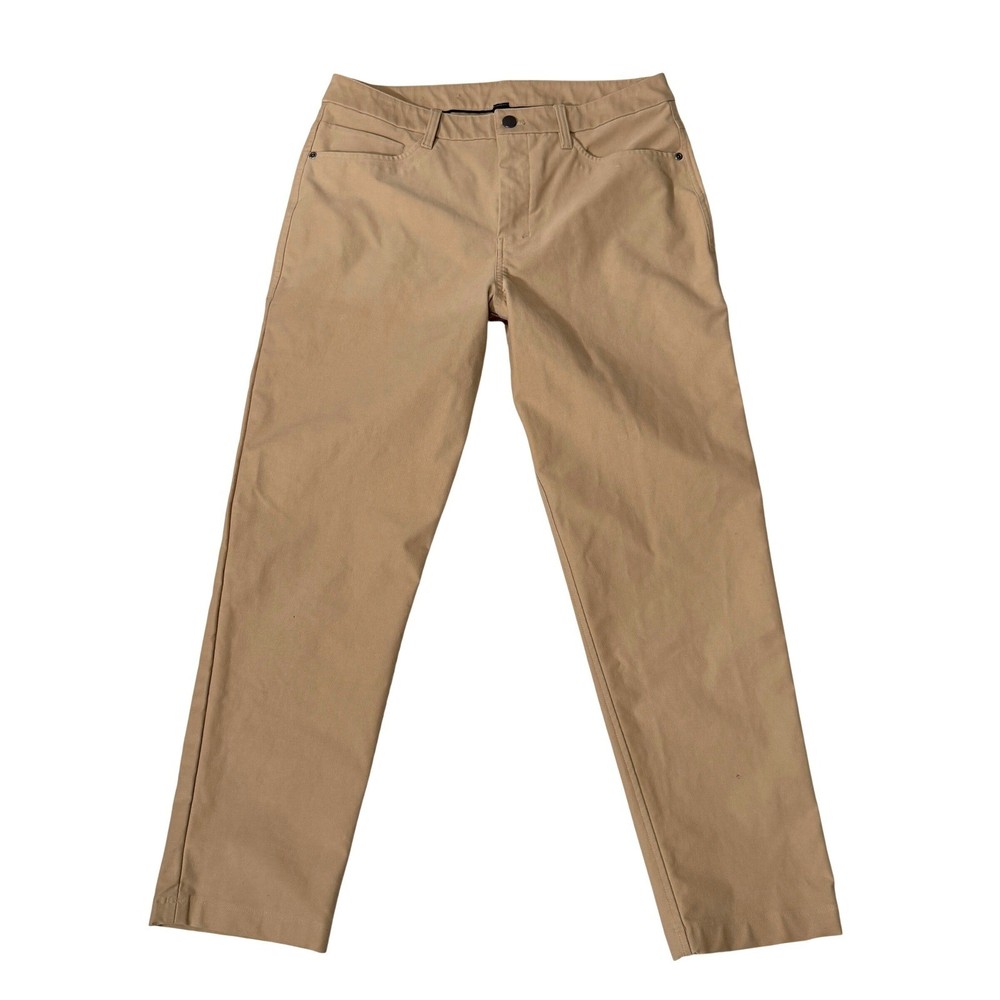 Lululemon ABC Pants Slim Fit Tan Mens Size 32/28